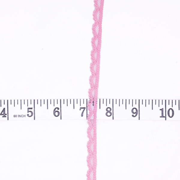 Dusty Pink Trim Lace - Image 2