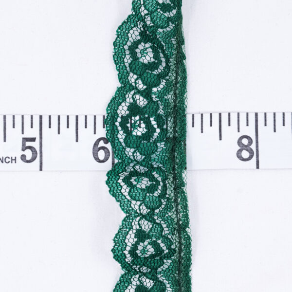 Bright Green Ruffle Lace - Image 2