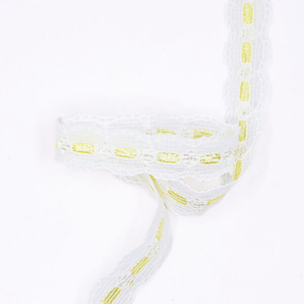 White & Yellow Lace