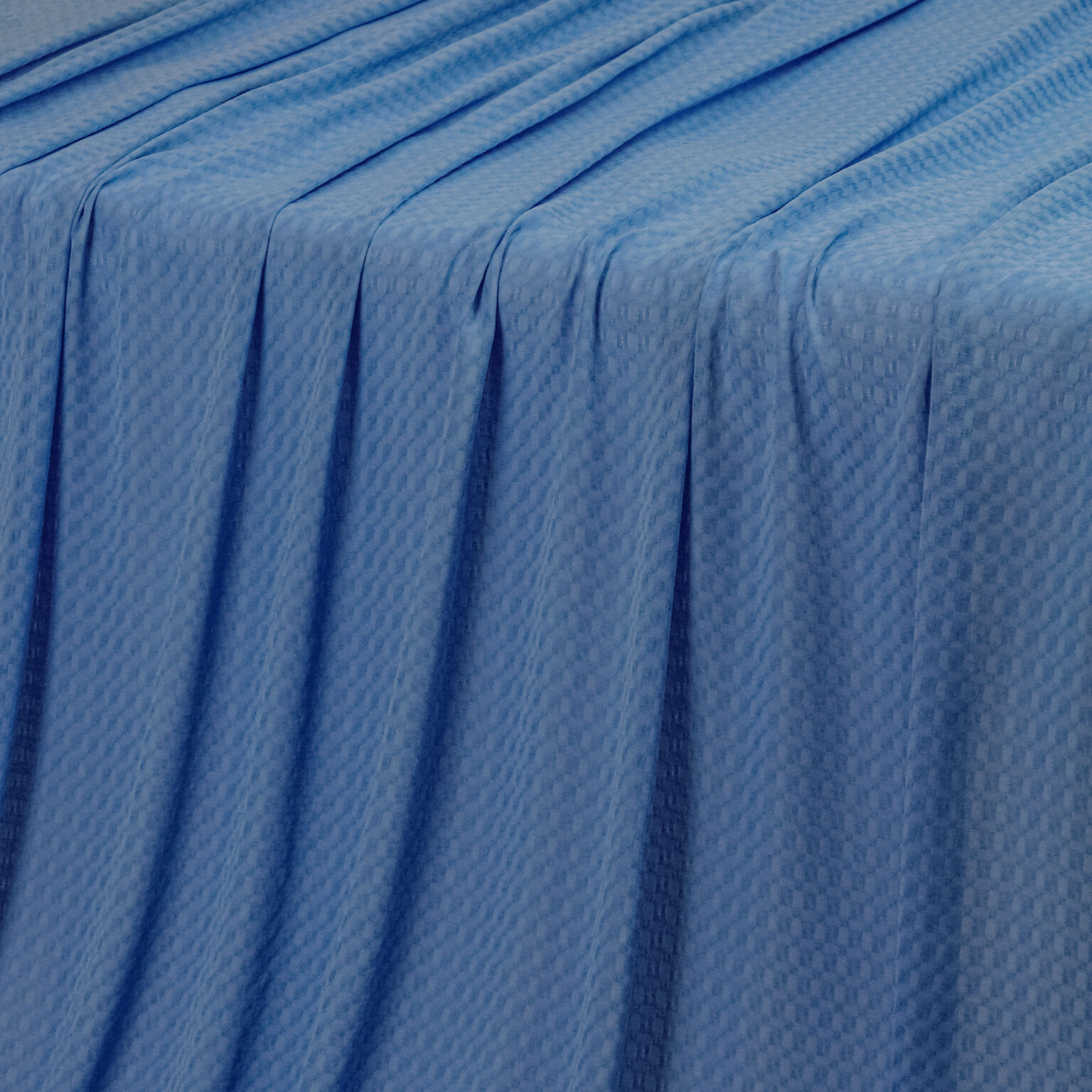 Checkerboard Texture – Wedgewood | Wildbird Fabric