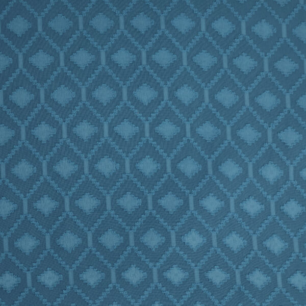 Diamond Zig-Zag Texture - Dusty Mineral Blue - Image 3