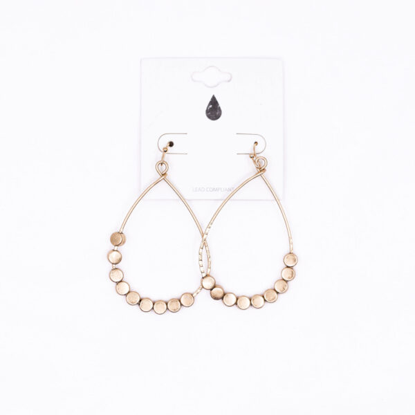 Beaded Teardrop earrings