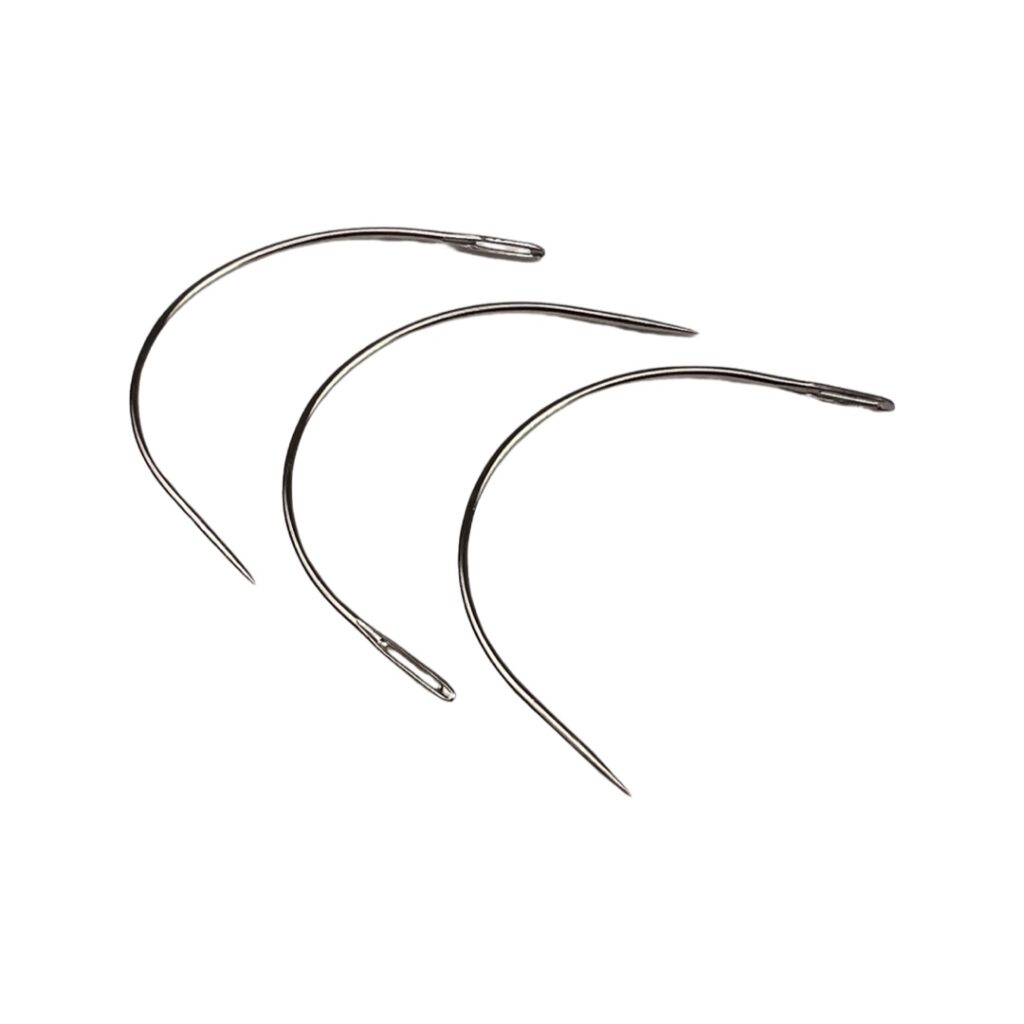 Curved Needles 3 pack Wildbird Fabric