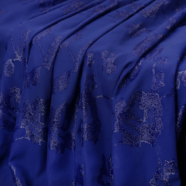 Floral Texture - Royal Blue - Image 4