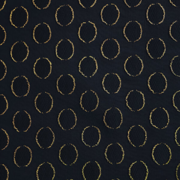 Golden Rim Circle - Dark Navy - Image 3