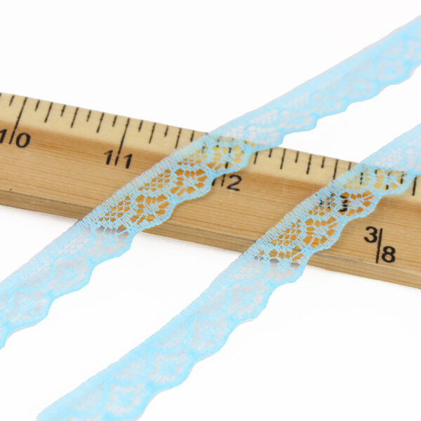 Powder Blue Trim Lace - Image 2