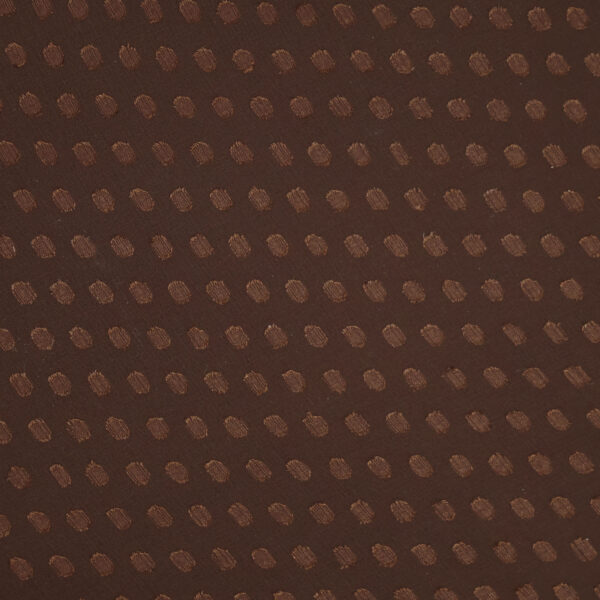 Satiny Dot Texture - Saddle Brown - Image 3