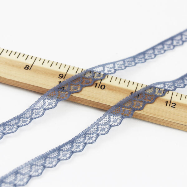 Steel Blue Trim Lace - Image 2