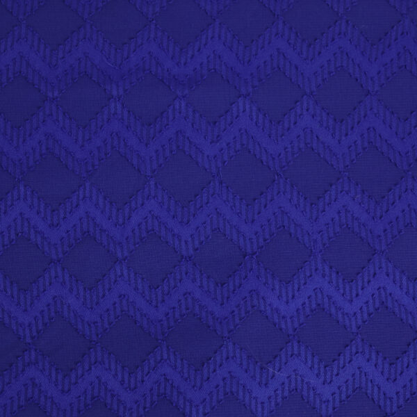 Zig-Zag Texture - Geneva Blue - Image 2