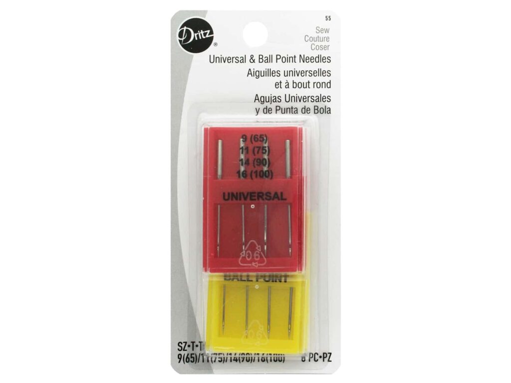 Dritz Universal & Ball Point Needles Wildbird Fabric
