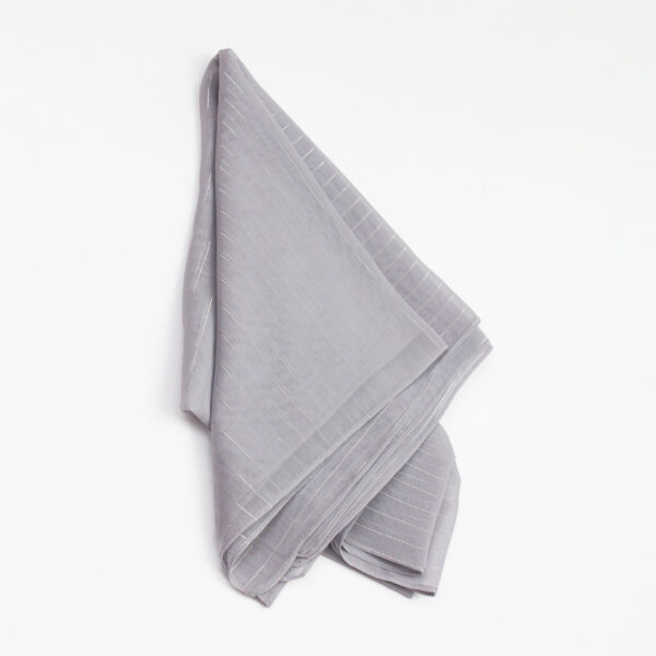 Emma Scarf - Silver - Image 2