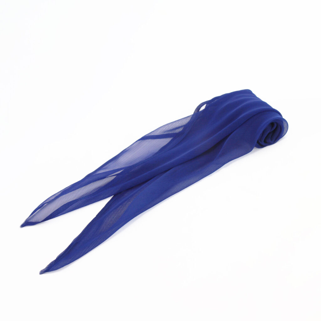 AURA SCARF / BLUE PATTERNED main image 1