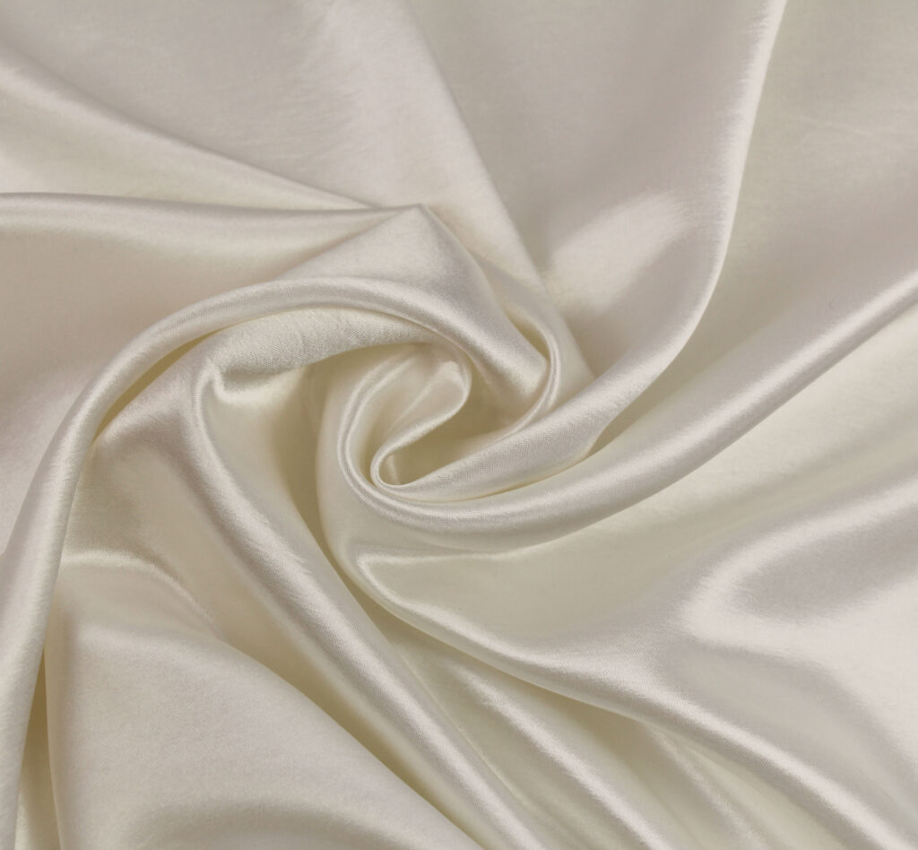 Off White Satin | wildbirdfabric