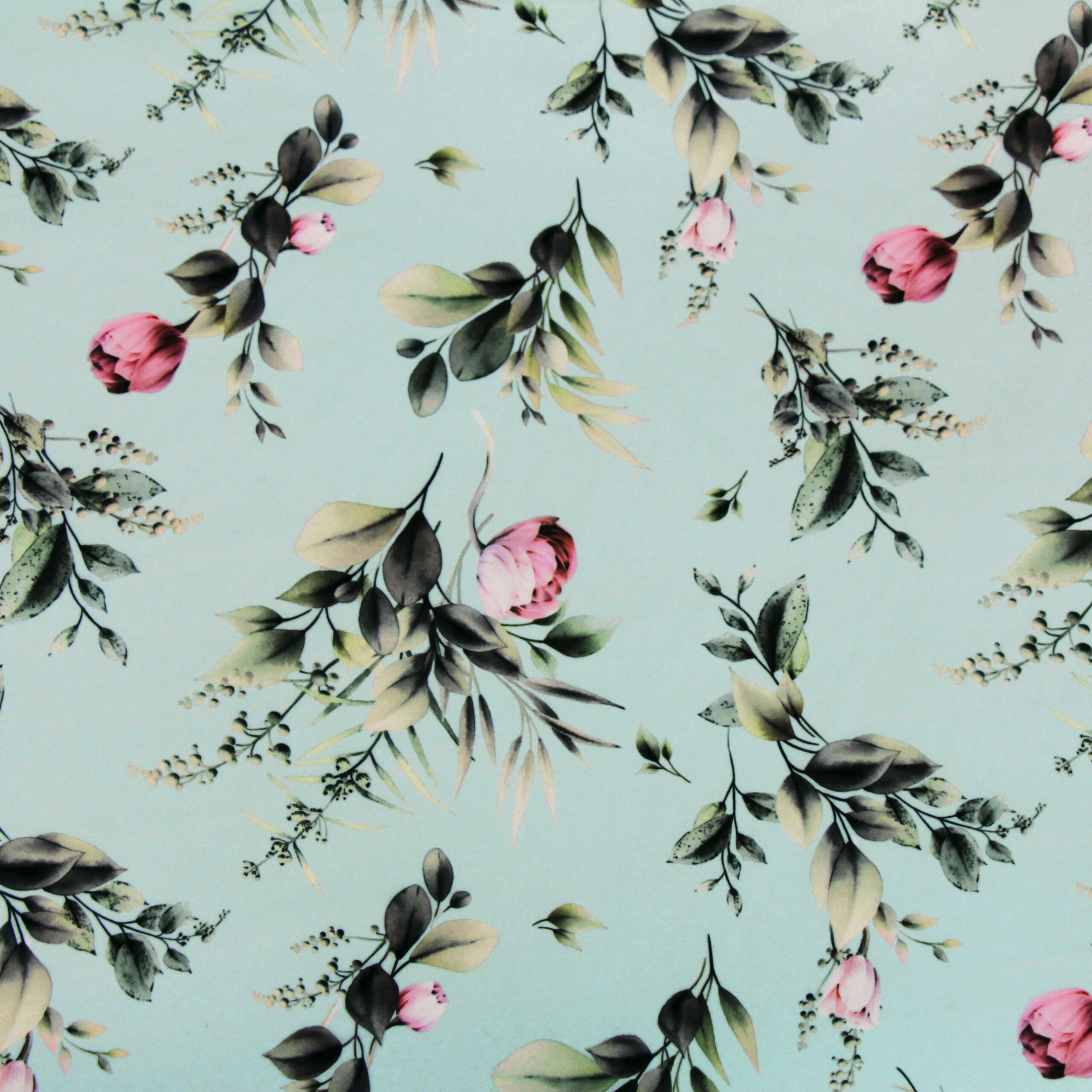 Tulip Garden - Seafoam