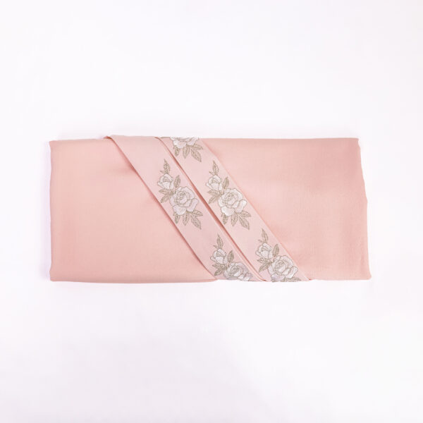 Light Pink Embroidery - Rose 8 - Image 2