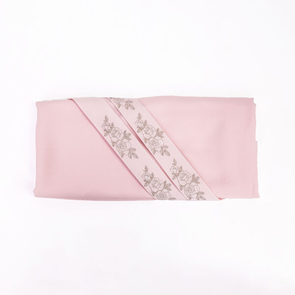 Light Pink Embroidery - Rose 8 - Image 3