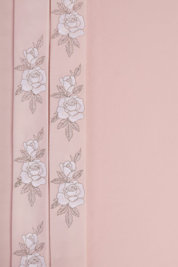 Light Pink Embroidery - Rose 8 - Image 3
