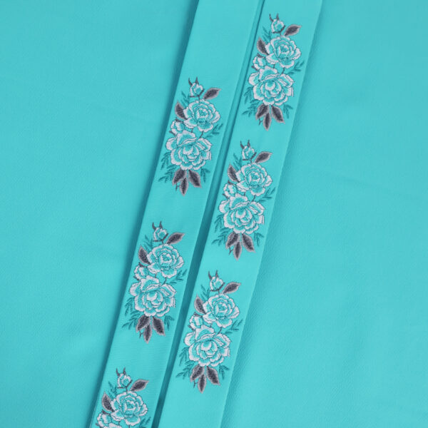 Aqua Embroidery - Peony 3 - Image 2