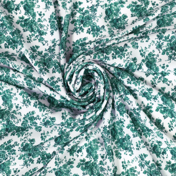 Toile de Jouy - Egyptian Teal - Image 3