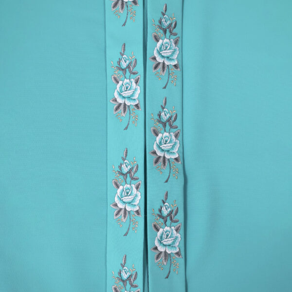 Aqua Embroidery - Rose 2-2