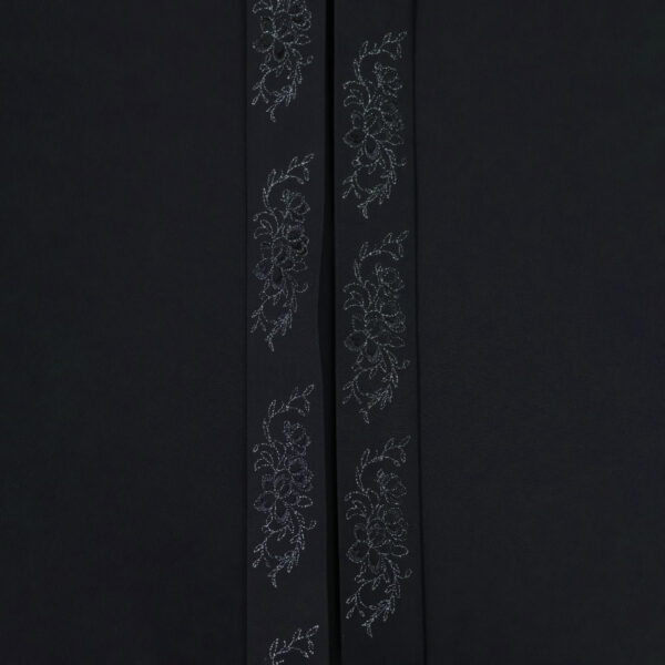 Black Embroidery - Flower 11