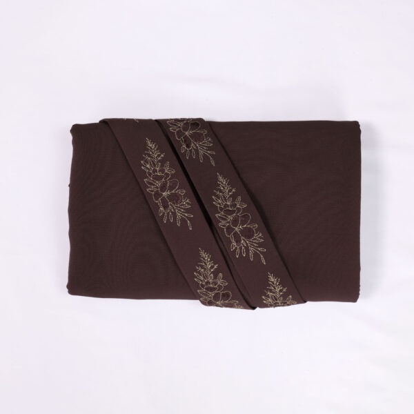 Chestnut Embroidery - Hibiscus 2 - Image 3
