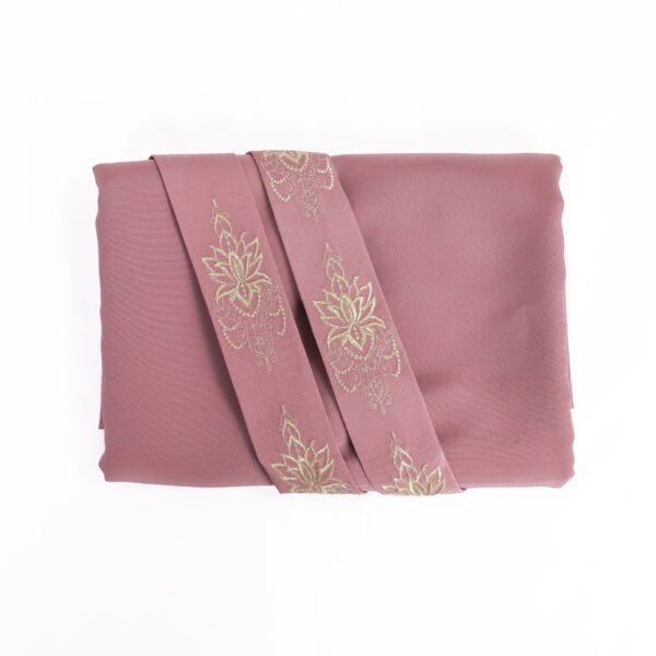 Dark Mauve Embroidery - Design 4