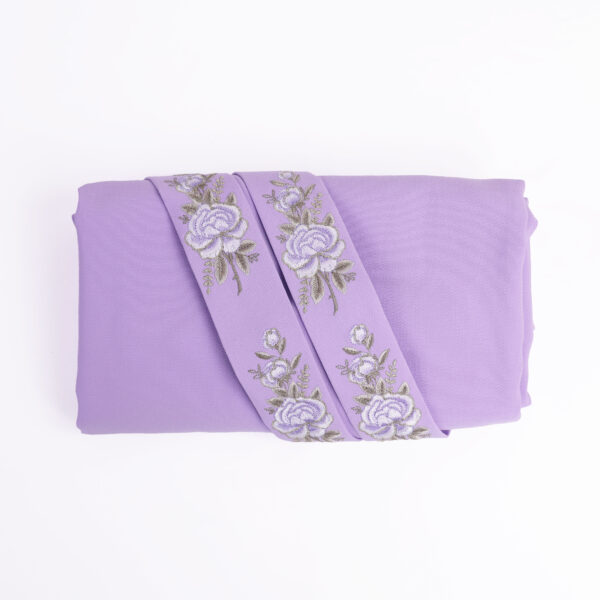Lavender Embroidery - Peony 7 - Image 3