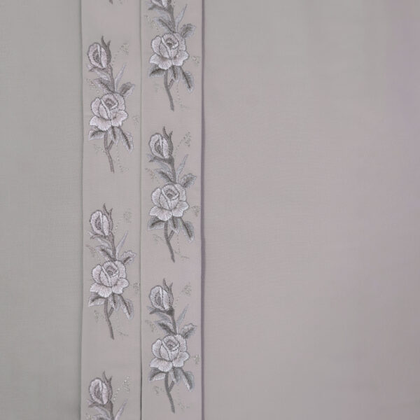 Silver Embroidery - Rose 5 - Image 2