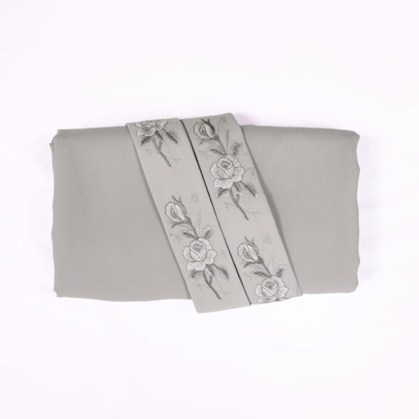Silver Embroidery - Rose 5 - Image 3