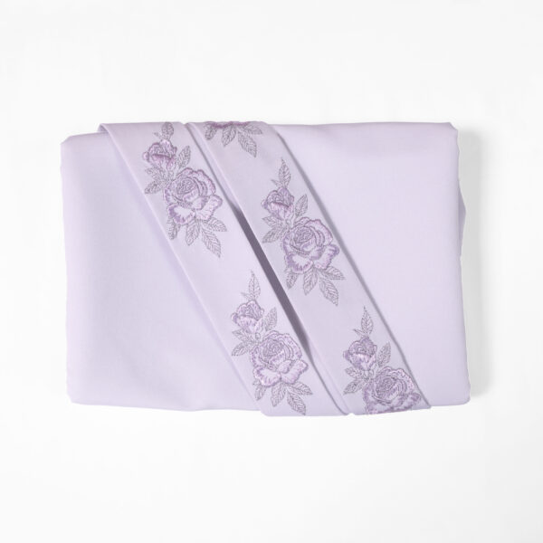 Light Lilac Embroidery - Rose 8 - Image 2