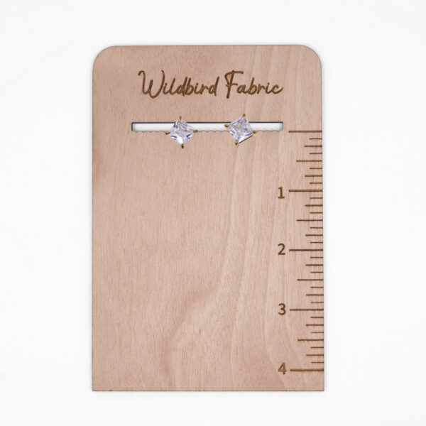 Gold Square Stud