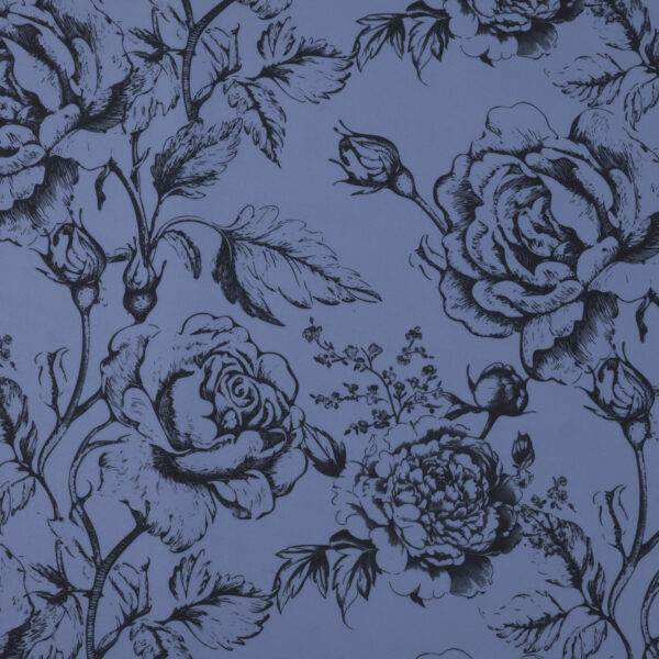 Flourishing Roses - Hyacinth & Black