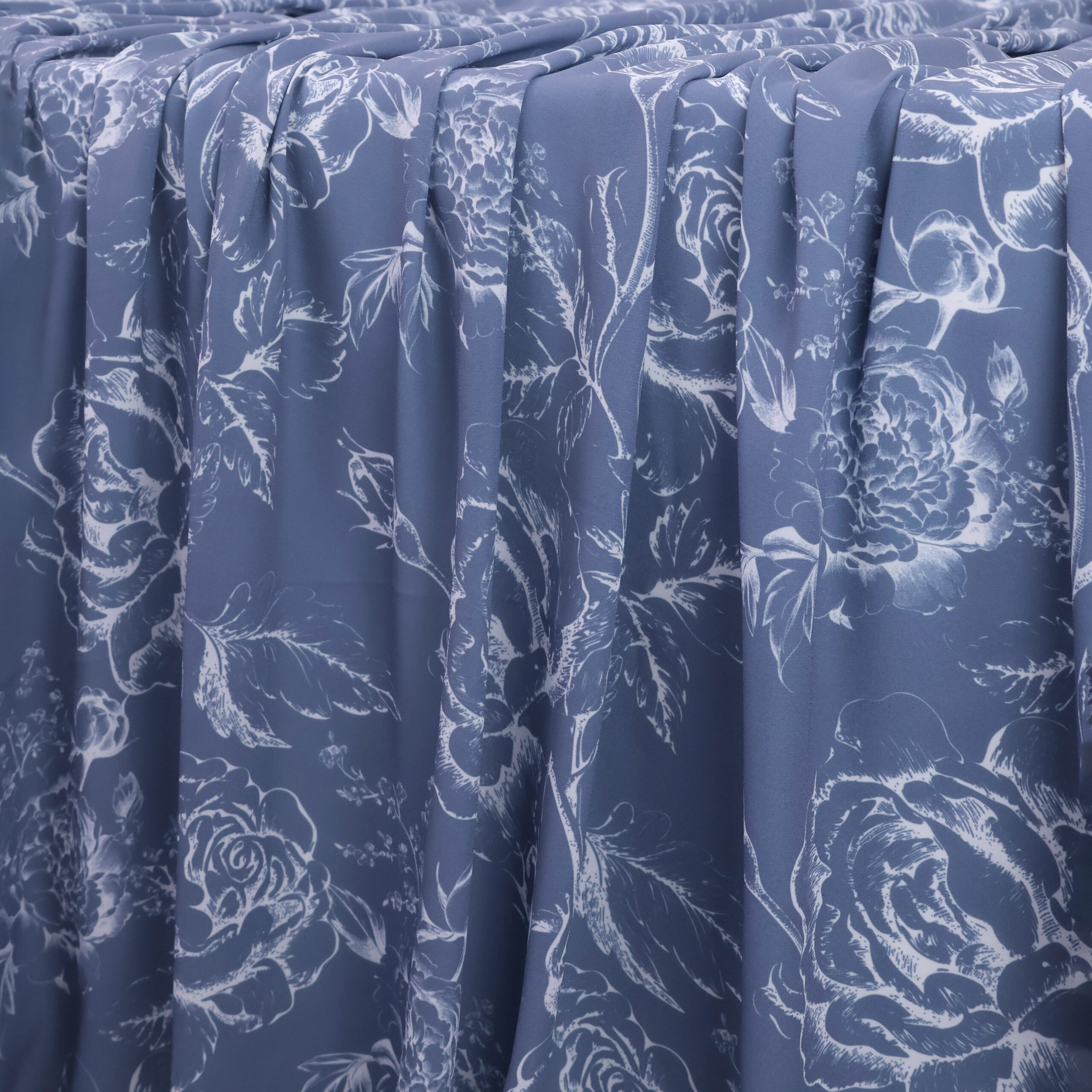 Flourishing Roses - Hyacinth & White - Image 4