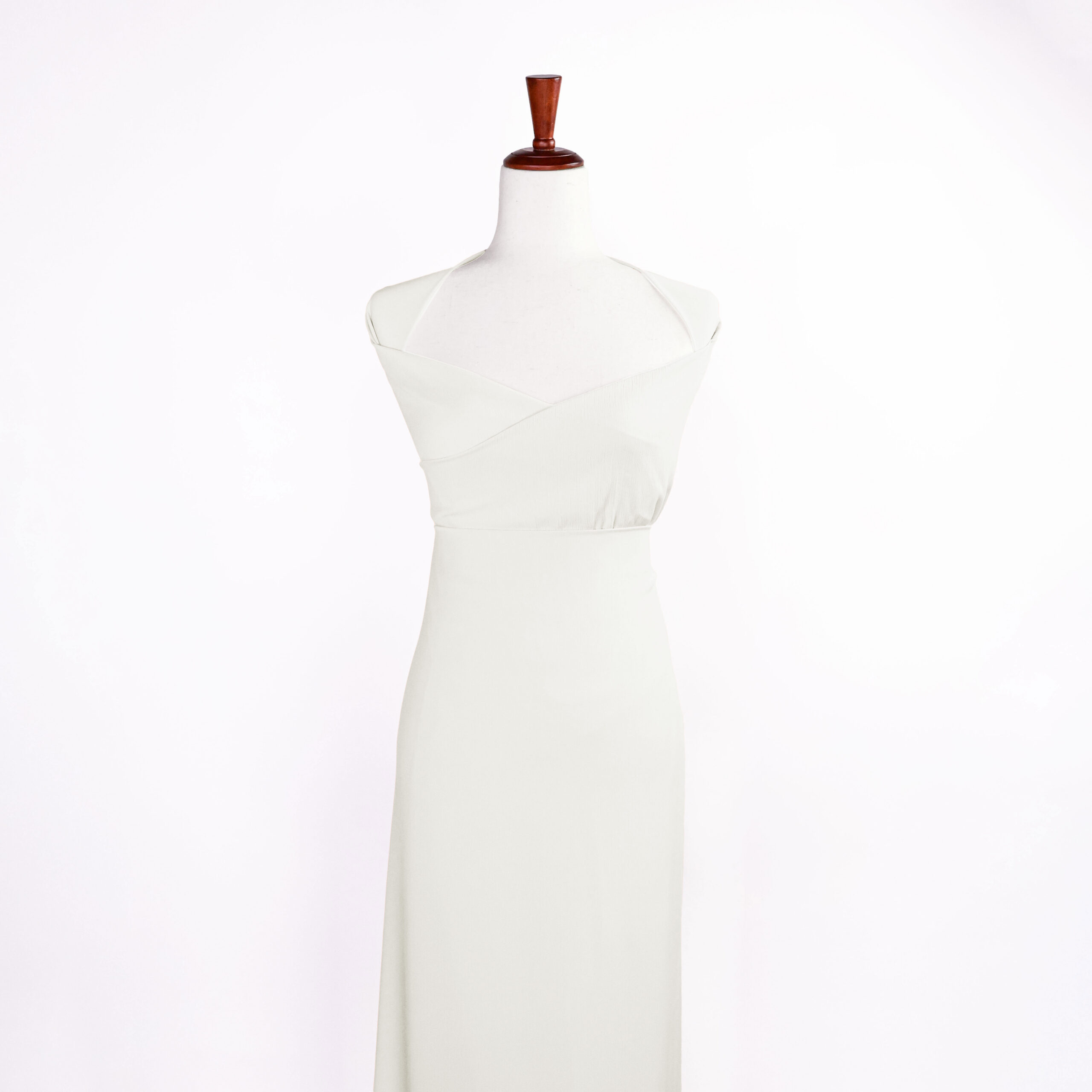 Ivory Crinkle Fabric - Image 3