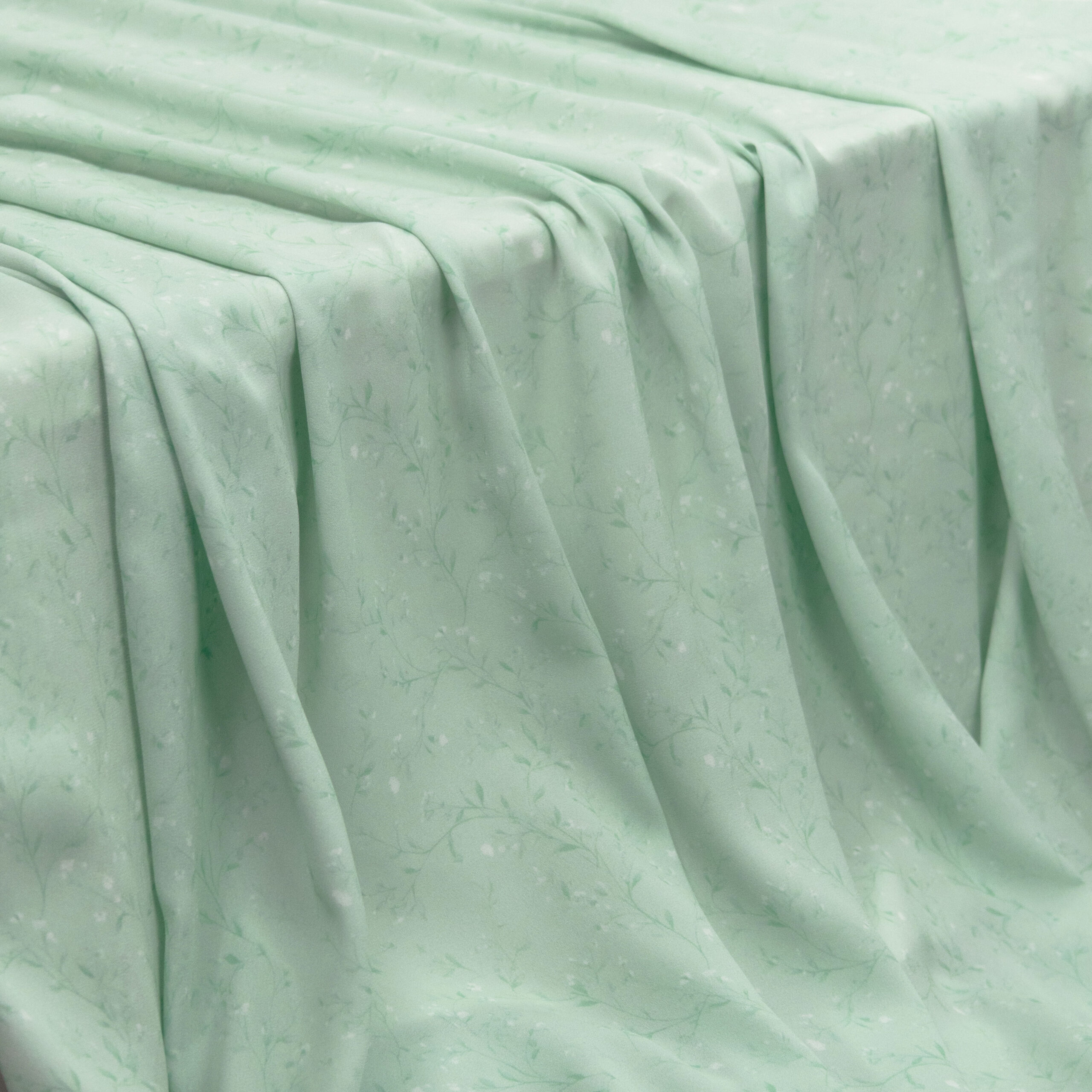 Vine Blossoms - Light Mint - Image 2