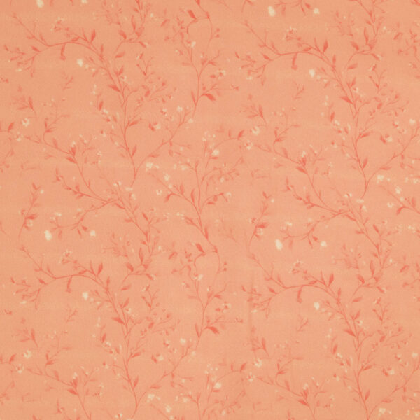 Vine Blossoms - Peach Coral