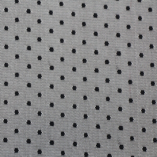 Polka Dot Tulle Fabric Lace