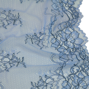 Bright Slate Blue Lace