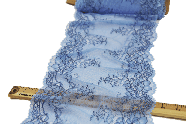 Bright Slate Blue Lace - Image 2
