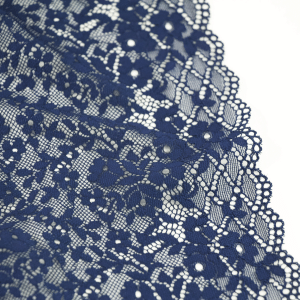 Brite Navy Lace