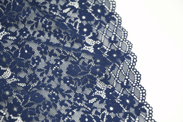 Brite Navy Lace