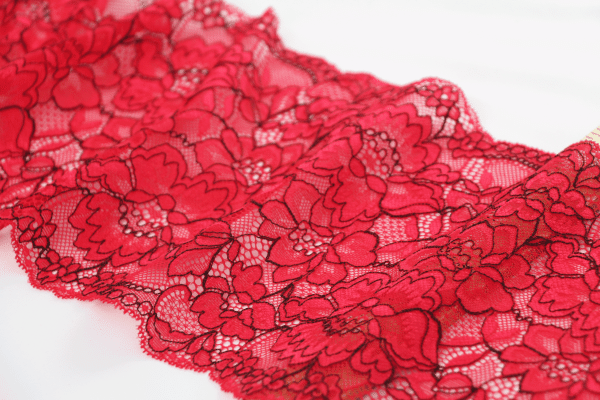 Crimson Pink Lace