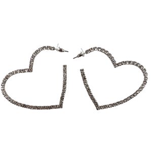 Silver Heart Earrings