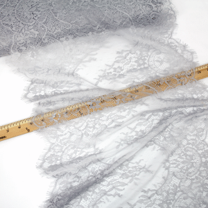 Grey French Lace