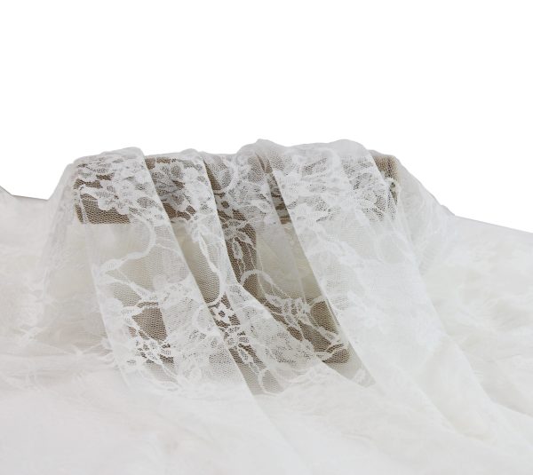 White Small Rose Lace - Image 2