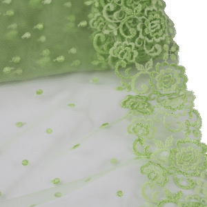 Light Green Tulle Lace
