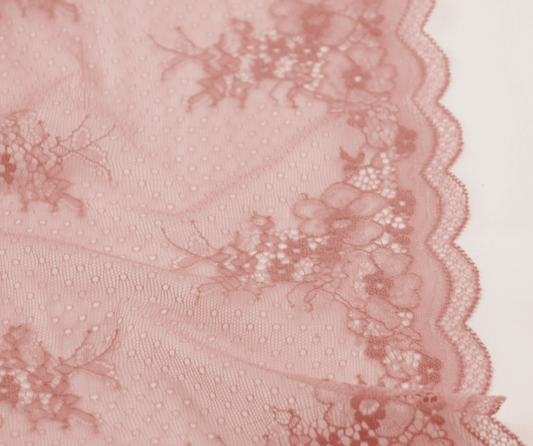 Light Old Rose Lace - Image 3