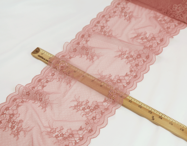 Light Old Rose Lace - Image 2