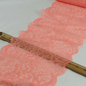 Neon Peach Lace